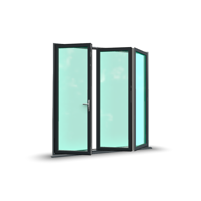 Aluminium Bifold Doors - 3 Panes