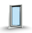 uPVC Casement Window – Single Aperture Elegance