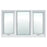 White Top Hung / Fixed / Top Hung Window