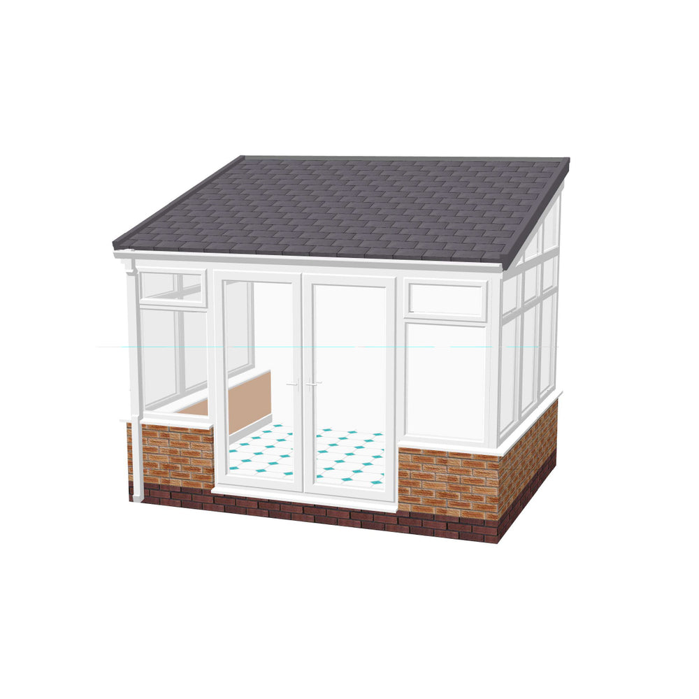 Lean to Conservatory with TILED ROOF